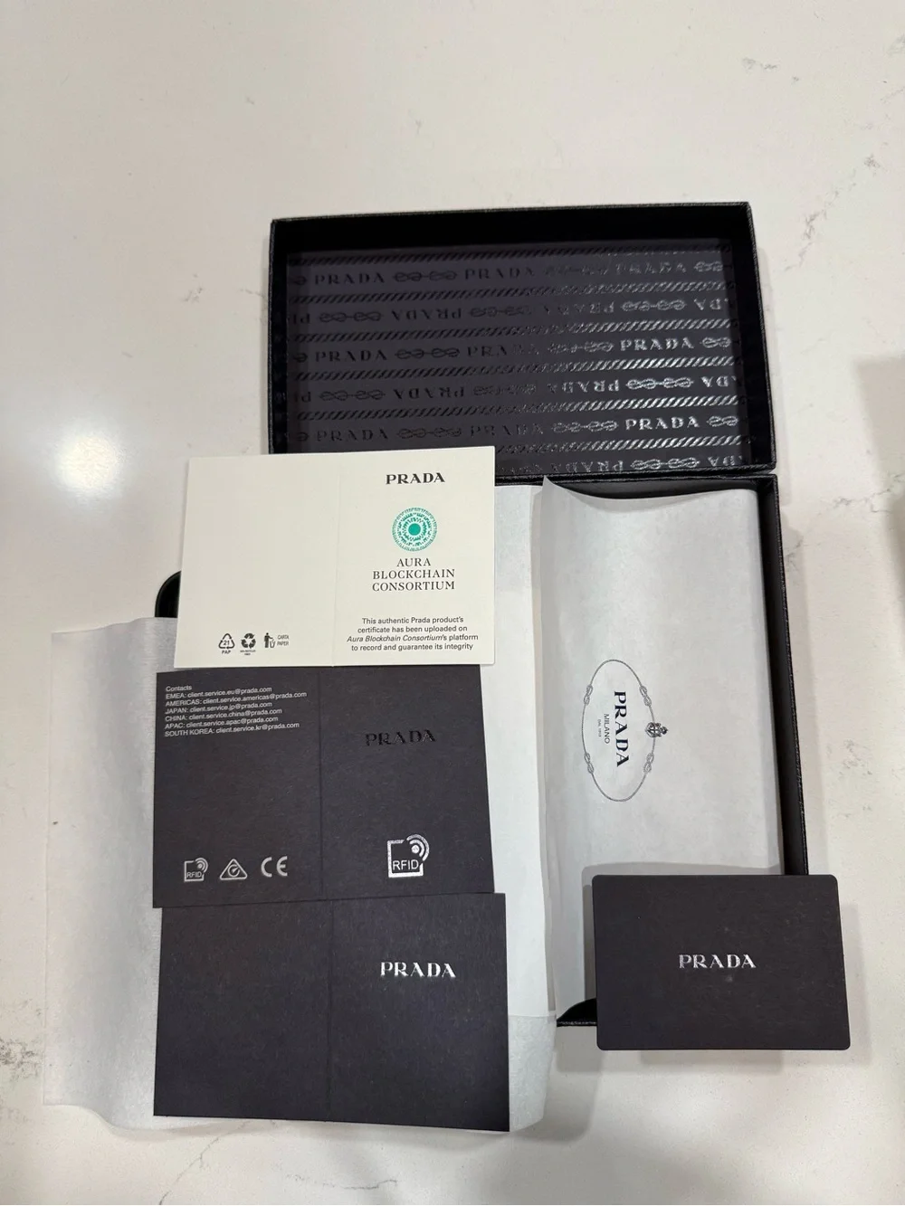 Prada designer phone